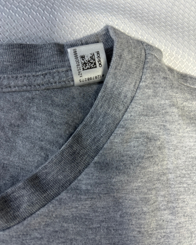 Adidas Grey Graphic Logo T-Shirt