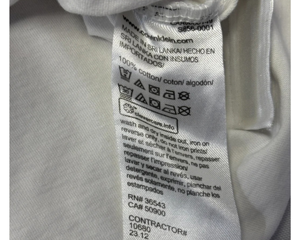 Calvin Klein White Skyline Graphic T-Shirt