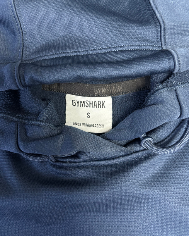 Gymshark Navy Blue Slim Fit Training Hoodie