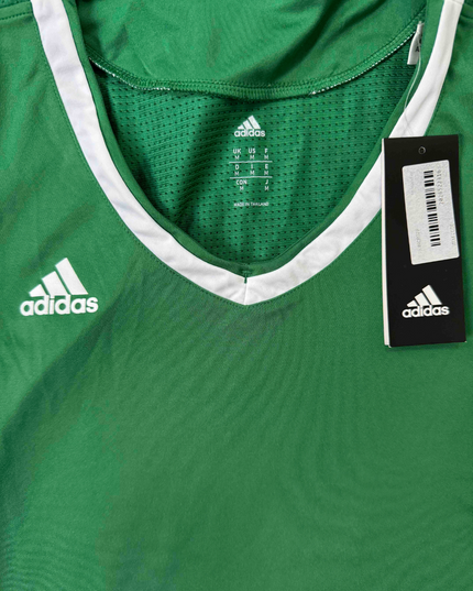 Adidas Green & White Basketball Jersey - S | With Tags