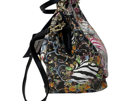 Cavalli Class Multi-color PrintMe Small Satchel Bag