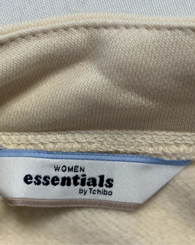 Tchibo Essentials Cream Mock Neck Snap-Front Jacket W/Tags