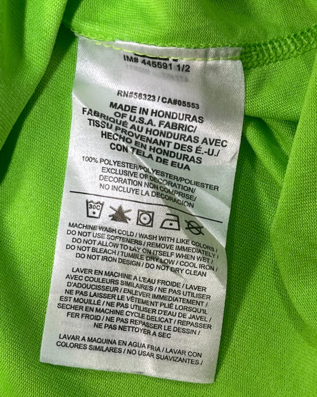 Nike Neon Green Seattle Seahawks NFL Just Do It Sports T-Shirt