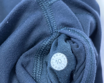 Lululemon Navy Blue High-Rise Crop Leggings