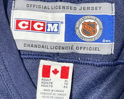 CCM Blue Toronto Maple Leafs Doug Gilmour #93 Vintage Hockey Jersey