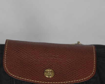 Longchamp Black Le Pliage Nylon Shoulder Bag