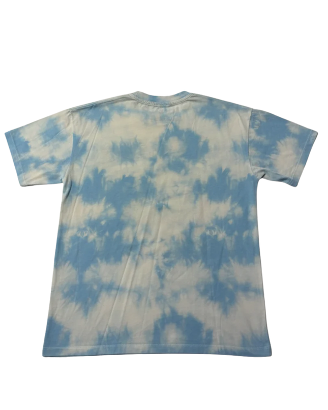 Pull&Bear Blue and White Tie-Dye Florida Gators Graphic Tee