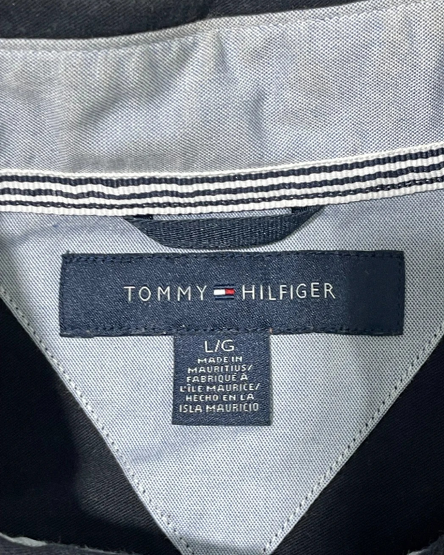 Tommy Hilfiger Black Long Sleeve Button-Down Shirt