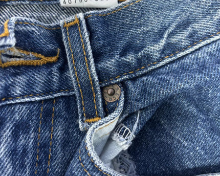 Levi's Blue 550 Relaxed Fit Student Jeans