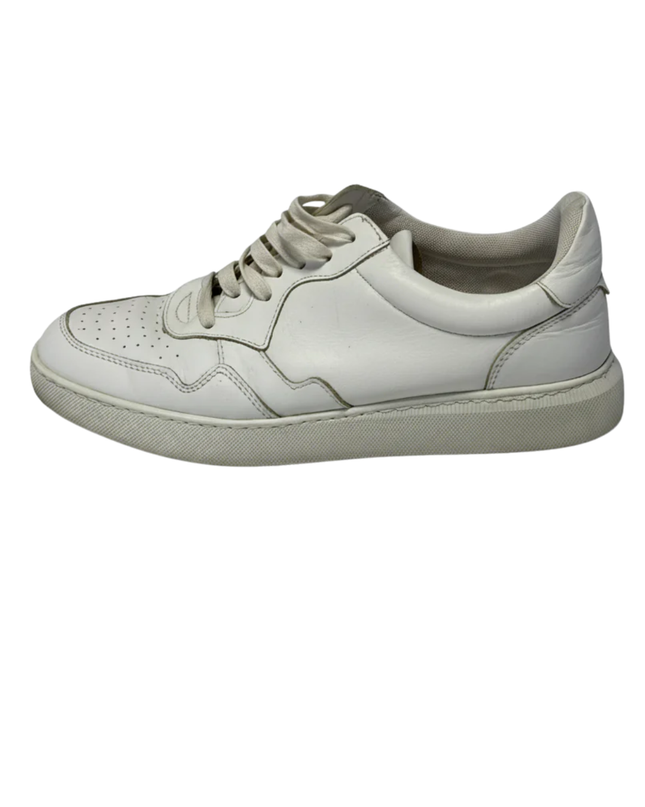 Sorbino White Leather Low-Top Men's Sneakers