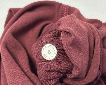 Lululemon Burgundy Align High-Rise Leggings