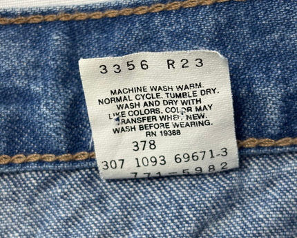 Brittania Blue High-Waisted Tapered Leg Vintage Jeans