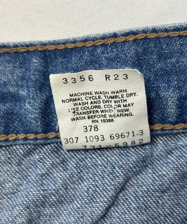 Brittania Blue High-Waisted Tapered Leg Vintage Jeans