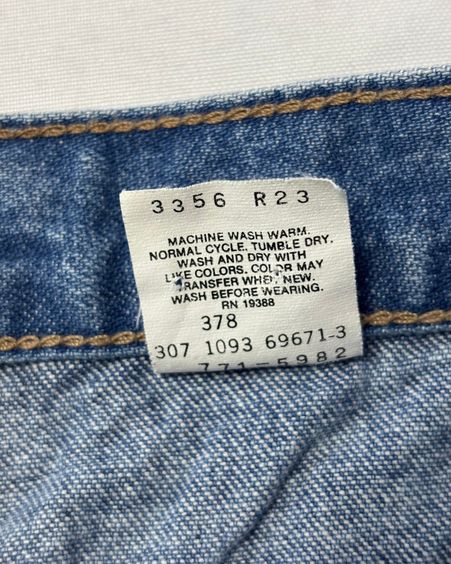 Brittania Blue High-Waisted Tapered Leg Vintage Jeans