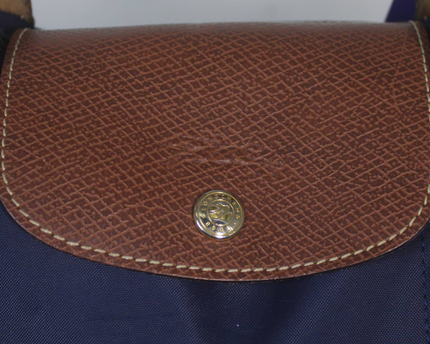Longchamp Navy Le Pliage Large Nylon Shoulder Bag