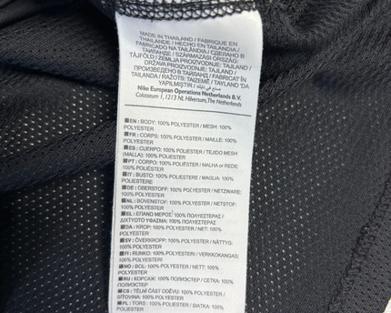 Nike Running Black Graphic Sports T-Shirt