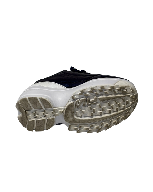 Fila Navy Blue Iridescent Disruptor Chunky Sneakers