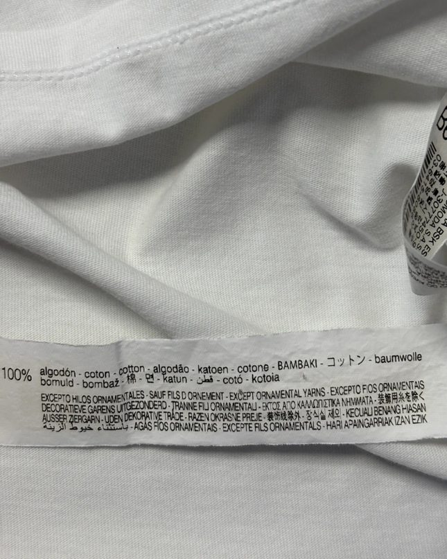Bershka White Feminist Photo Print Graphic Tee