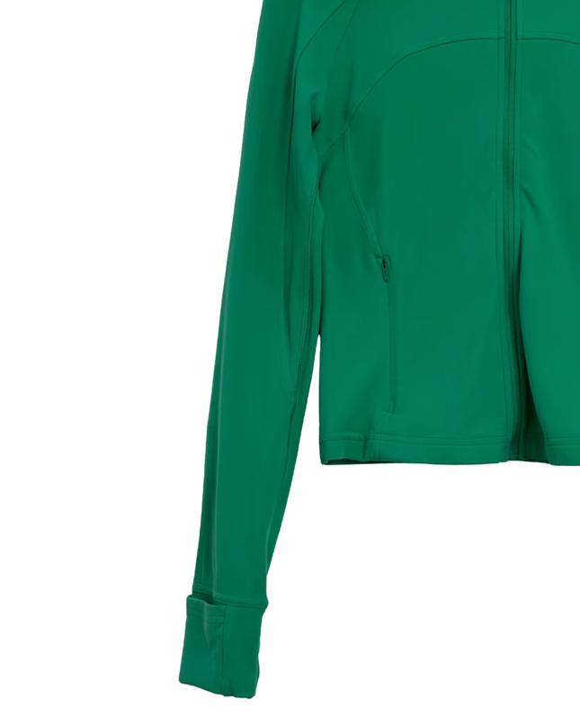Lululemon Green Cropped Define Jacket
