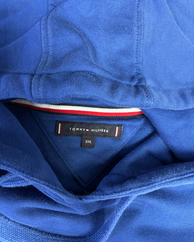 Tommy Hilfiger Blue Flag Colorblock Hoodie