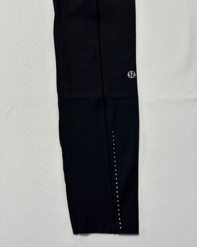 Lululemon Black Fast and Free High-Rise 25" Reflective Leggings