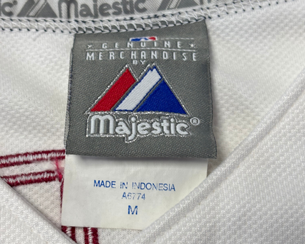 Majestic White St. Louis Cardinals Albert Pujols Baseball Jersey