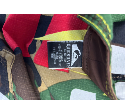 Quiksilver Camo Graphic Print Board Shorts