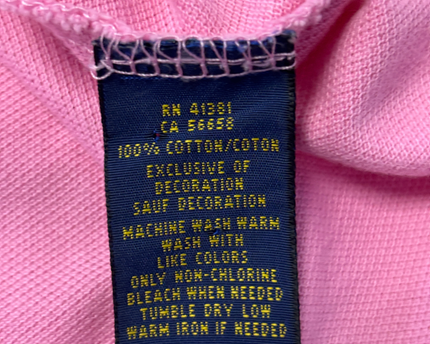 Polo Ralph Lauren Pink Classic Fit Piqué Polo Shirt