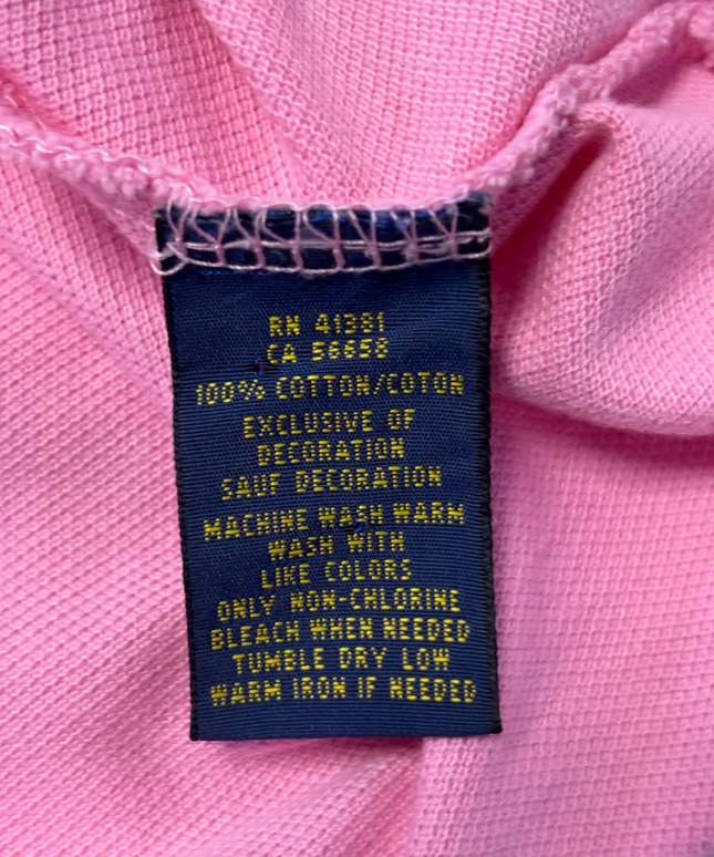Polo Ralph Lauren Pink Classic Fit Piqué Polo Shirt