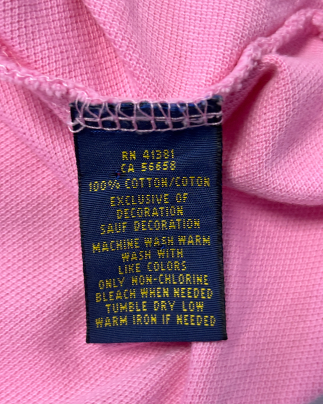 Polo Ralph Lauren Pink Classic Fit Piqué Polo Shirt
