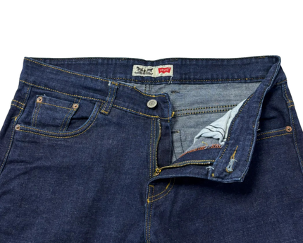 Levi's Blue Straight Leg 501 Style Jeans