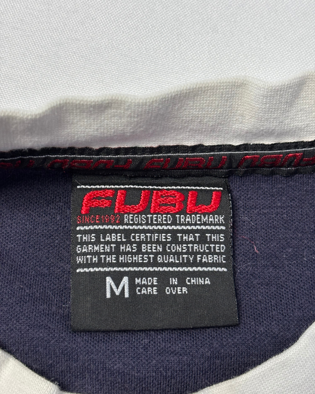 Vintage FUBU Navy Block Logo T-Shirt