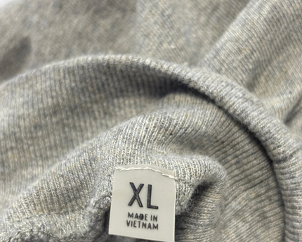 Fear of God Essentials Grey Oversized Long Sleeve T-Shirt