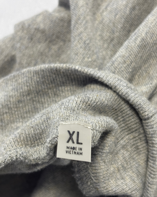 Fear of God Essentials Grey Oversized Long Sleeve T-Shirt