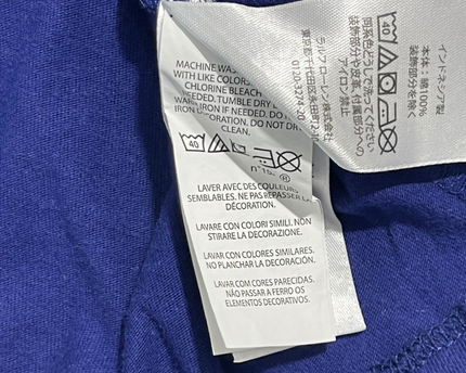 Polo Ralph Lauren Blue Classic Cotton T-Shirt