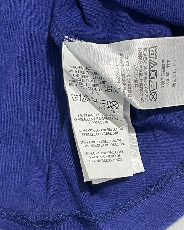 Polo Ralph Lauren Blue Classic Cotton T-Shirt