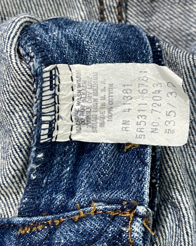 Polo Ralph Lauren Blue Authentic Dungaree Jeans