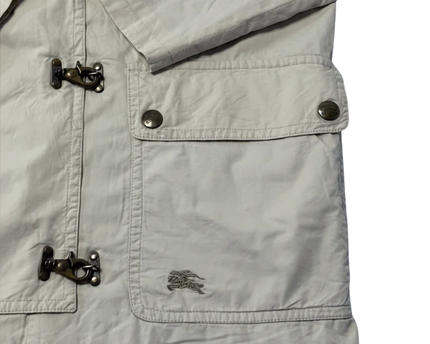 Burberrys Vintage Beige Fireman Toggle Jacket