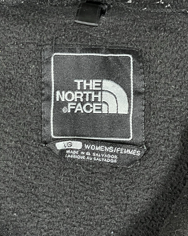 The North Face Black Polartec Hybrid Hooded Fleece Jacket