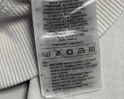 Adidas White 3-Stripes Zip-Up Hoodie