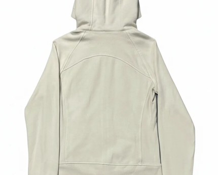 Lululemon Cream Scuba Full-Zip Hoodie