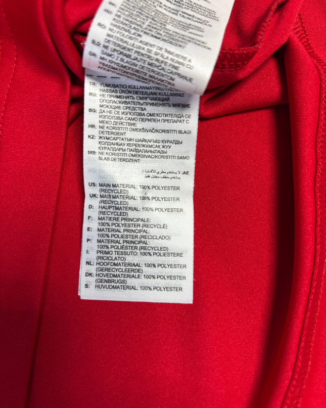 Adidas Red Performance Sports T-Shirt