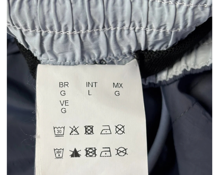 BOSS Grey Logo Athletic Casual Shorts