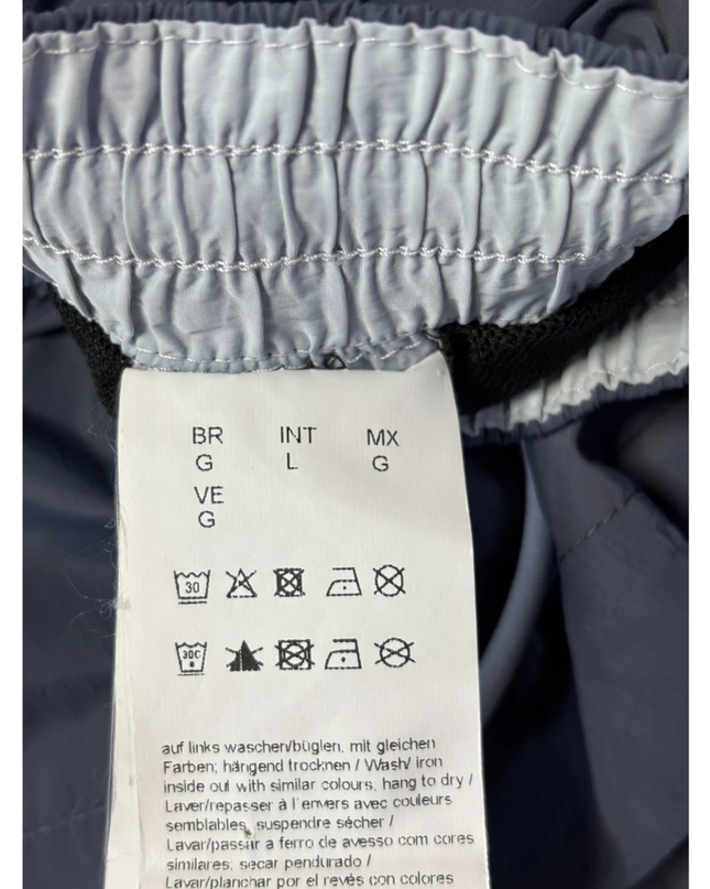 BOSS Grey Logo Athletic Casual Shorts