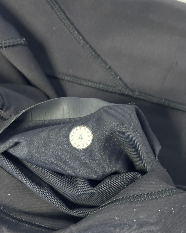 Lululemon Black All The Right Places High-Rise Leggings