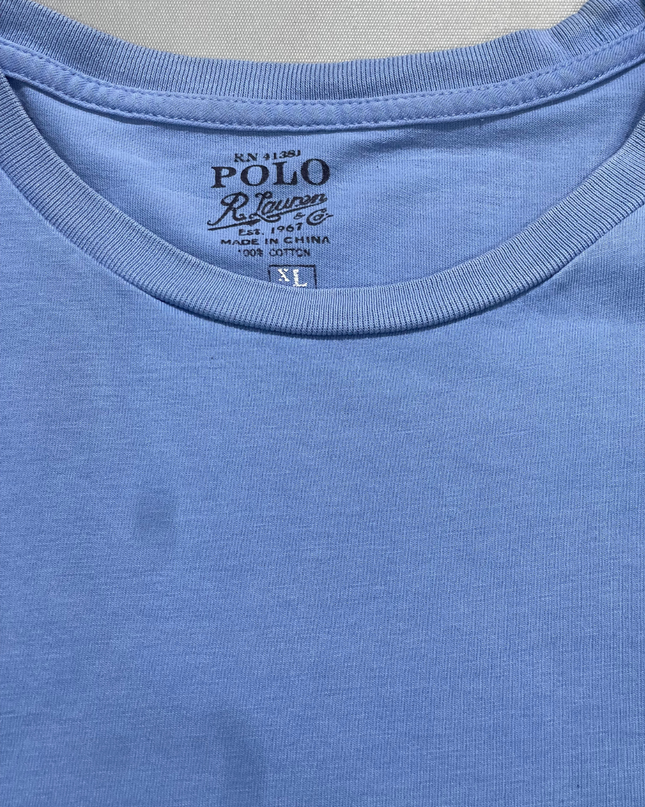 Polo Ralph Lauren Light Blue Short Sleeve Crew Neck T-Shirt