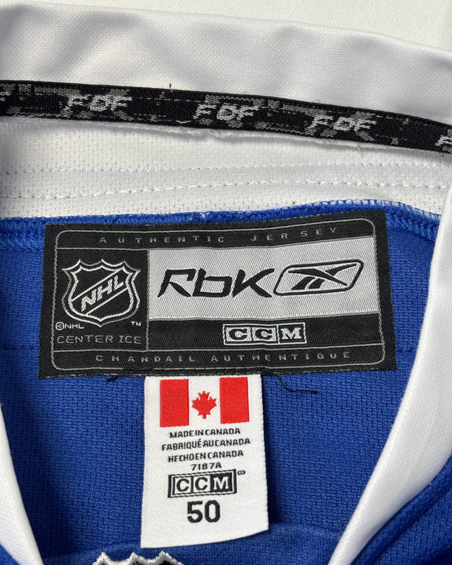 NHL Toronto Maple Leafs Blue Authentic Hockey Jersey Size 50