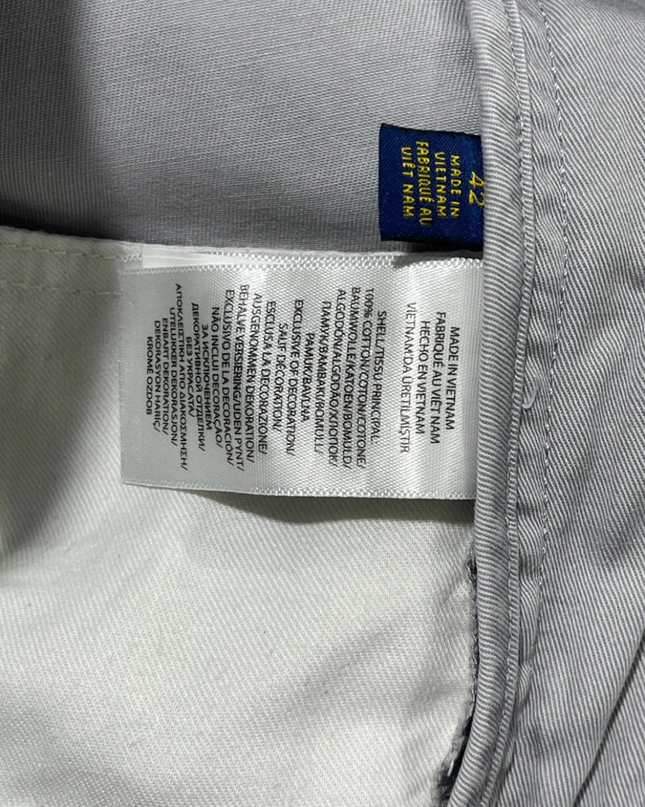 Polo Ralph Lauren Relaxed Fit Grey Chino Shorts