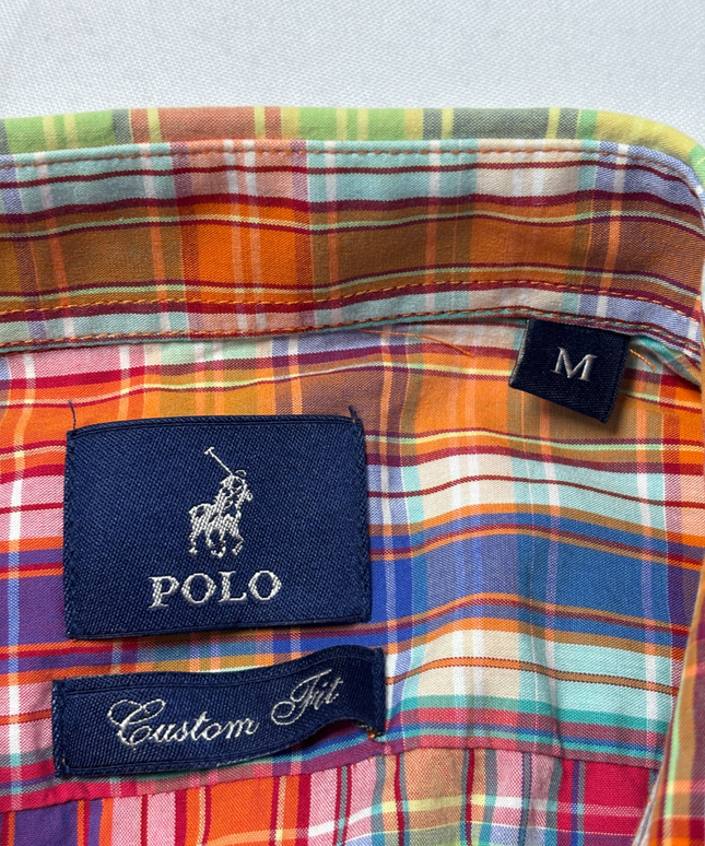 Polo Ralph Lauren Multi-color Plaid Custom Fit Button-Down Shirt