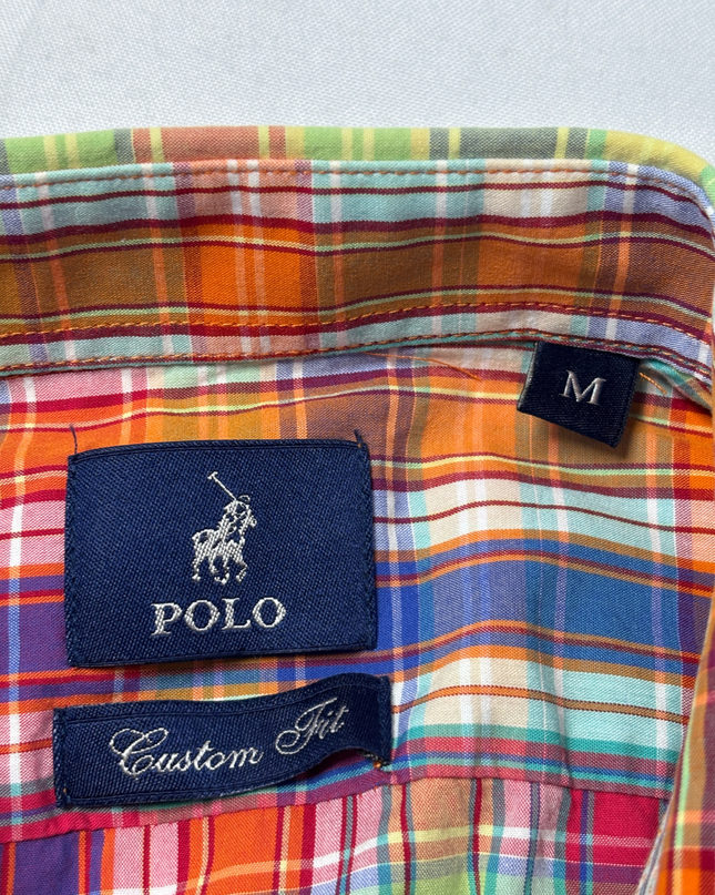 Polo Ralph Lauren Multi-color Plaid Custom Fit Button-Down Shirt